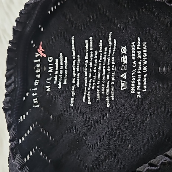 Free People Get Ready Seamless Long Sleeve Black - Picture 6 of 13